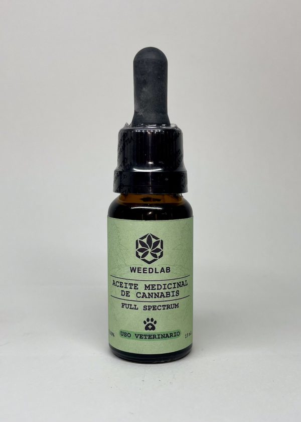 Aceite de cannabis Full Spectrum uso Veterinario